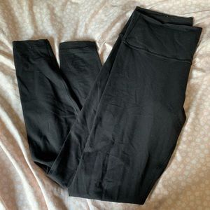 Black Lululemon Leggings/Tights Size 10